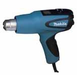 1600 W Ilmamäärä 300-500 L/min Lämpötila-alue 350-500 º Liitosjohto 2,5 m Paino ilman johtoa (EPTA) 0,58 kg 230 x 80 x 240 mm Akkukoneet P-71423: Levennyssuutin, P-71439: Kavennussuutin 20 mm,