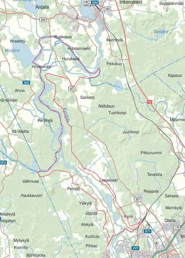 Kotka, Kymijoen pohjoisosan osayleiskaava 3(10) Osallistumis- ja arviointisuunnitelma, versio 8, 5.11.
