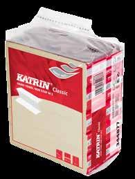 343085 (SAP: 220993) Katrin Plus Hand Towel Non Stop L3 3-kertainen, valkoinen, arkin koko 20,3 x