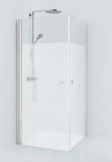 SKAGEN PREMIUM U 90x70 valkoinen profiili, Briljant huurre u lasi 5.