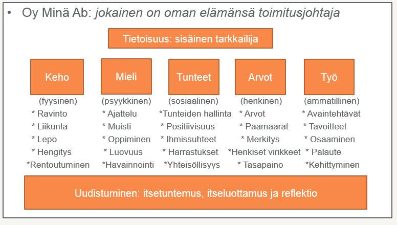 Itsensä johtaminen Sydänmaanlakka (2008): Älykäs itsensä