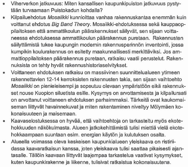 vastine Puistokatu yhdistyy Kirkkokatuun ja Amiskanrinteeseen.