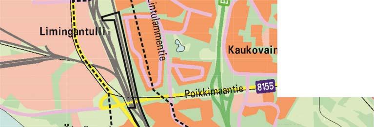 Hiirosen, Kaakkurin, Kiviniemen ja Perävainion kaupunginosien