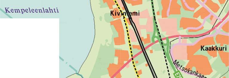 Nokelan, Äimäraution ja Kiviniemen kaupunginosien osia koskevaan