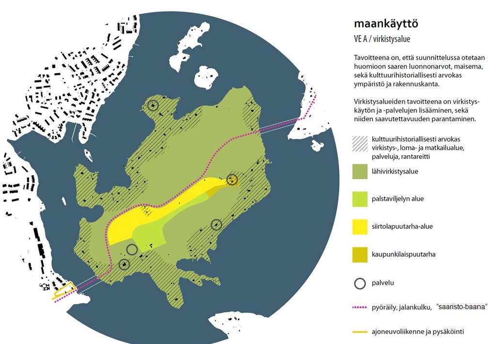 Vesiliikenne Kaupunginvaltuuston hyväksymässä strategiaohjelmassa todetaan vesiliikenteestä mm.