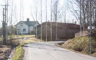 tiilirakenteinen ulkorakennus ja 191 V