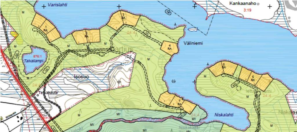 Vartiusjärven ranta-asemakaava Kaavoitustyön tarkoituksena on laatia