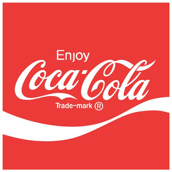 ) Nokian, Panasonicin ja Coca Colan brandisloganit logon yhteydessä 3.2.7 Typografia Typografia on kerronnan väline. Sillä myös tarkoitetaan kaikkea tekstiin liittyvää suunnittelua.
