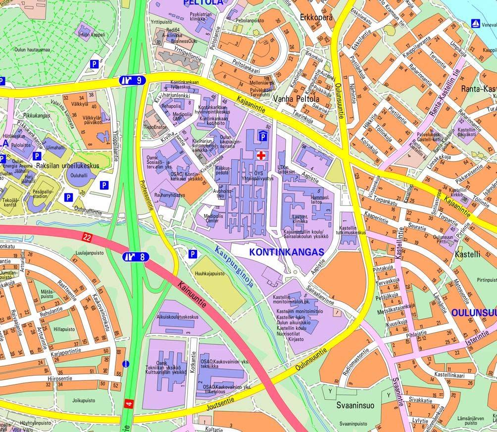 1/8 18.9.2015 Sivu 3 OYS ja Huuhkajapuisto Osallistumis- ja arviointisuunnitelma Kontinkankaan (19.