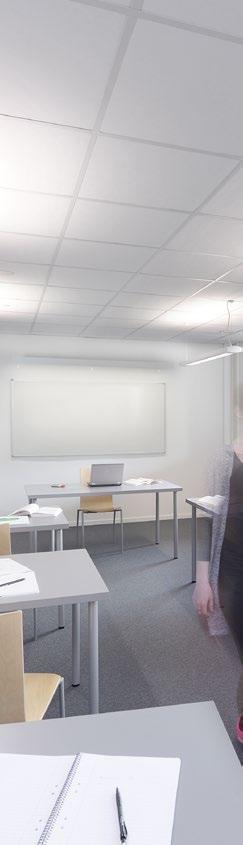 Lento LED Taulujen on oltava hyvin valaistuja luokkahuoneissa ja kokoustiloissa.