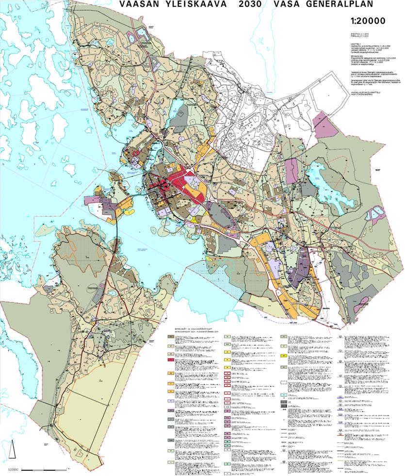 Vaasan yleiskaava 2030 Yleiskaavaehdotus Kaupungin