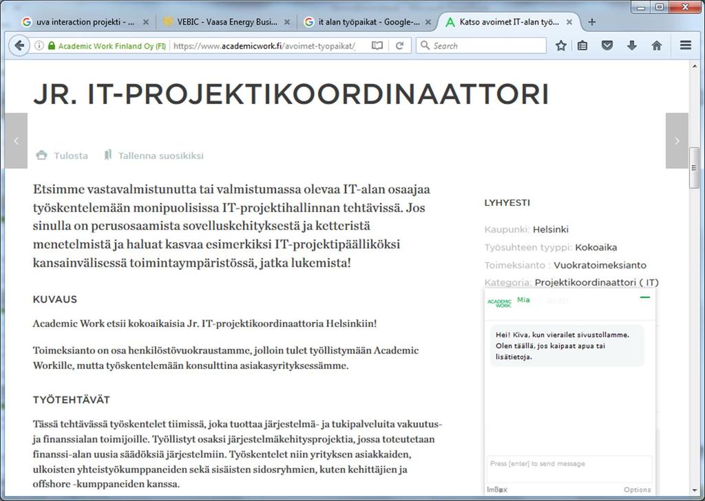 5.4.2017 Vaasan yliopisto