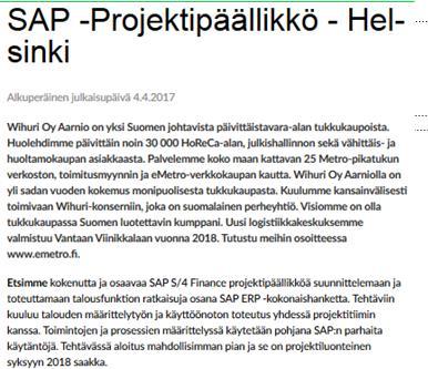 5.4.2017 Vaasan yliopisto