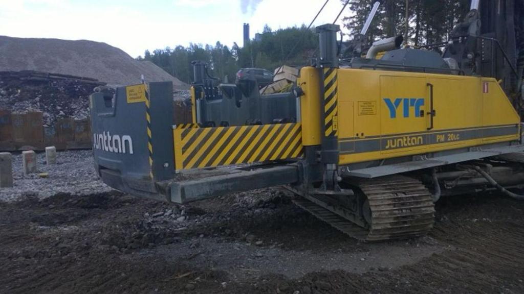 6 Paalutuskoneessa tärkeimpiä teknisiä osia ovat jo mainittu keili, järkäleen ja paalun vaijerit sekä tietysti itse järkäle.