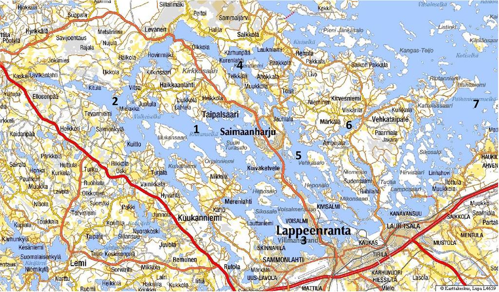 (Kaukaan tehtaiden vedenottopaikka) Kuva 1.