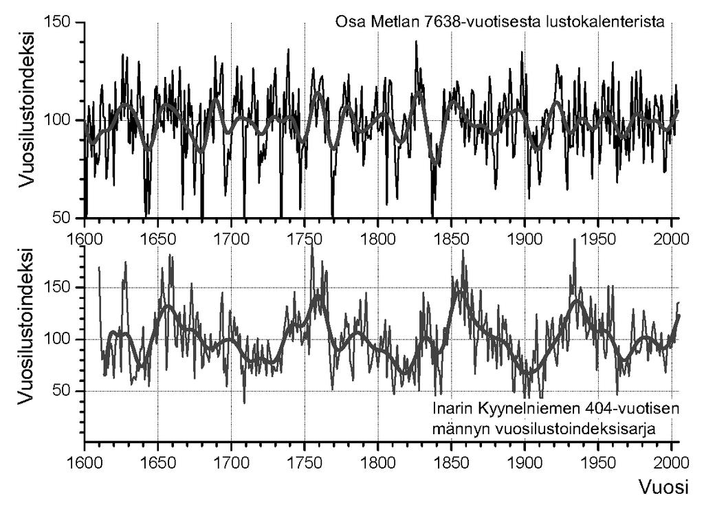 Puiden omista luontaisista kasvurytmeistä aiheutuvien kasvun vaihteluiden poistaminen, ns. standardisointi, on kasvutrenditutkimuksen kriittinen vaihe.