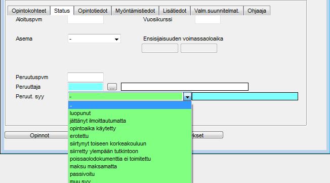 4. Paria alasvetovalikkoa on levennetty niin, että