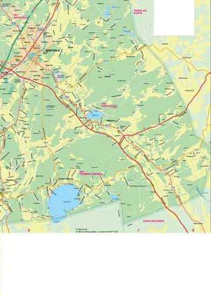 jatkuu... Mäntsälän kartta (eteläinen) Keskustan kartta sivuilla 74 75. Katso kartat tarkemmin osoitteesta: http://mantsala.karttatiimi.fi KARTTAMERKKIEN SELITYS: Katso edelliseltä sivulta.