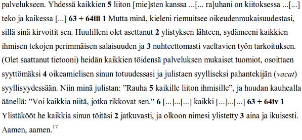 Liite 2 Käsikirjoitusten 4Q510 ja 4Q511