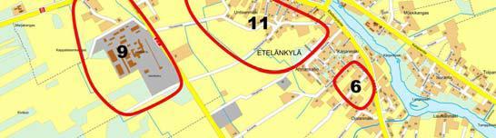 Lisäksi keskustan alueelle on suunniteltu