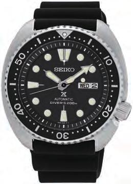 Seiko Elite kuvasto - Talvi 2017 - Prospex - SEA 4 954628 198600 SRP775K1 PROSPEX AUTOMATIC kaliiperi: 4R36-200m - tumma kellotaulu - Ø 44,3 mm 489 4 954628 198617 SRP777K1 PROSPEX AUTOMATIC