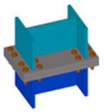 5 MATHCAD-LASKENTAPOHJIEN TOTEUTUS Tässä luvussa käydään läpi, miten kuvan 5.1 mukainen jatkosliitos mitoitetaan. Aluksi kerrotaan, mitä ilmiöitä mitoitetaan ja millaisia rajoituksia laskennassa on.