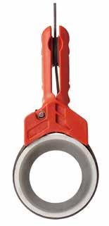 MUOVIPUTKEN ASENNUSTYÖKALU RIDGID 42478 75-200 MM Muodostaa tukevan kahvan vaikeasti käsiteltäviin
