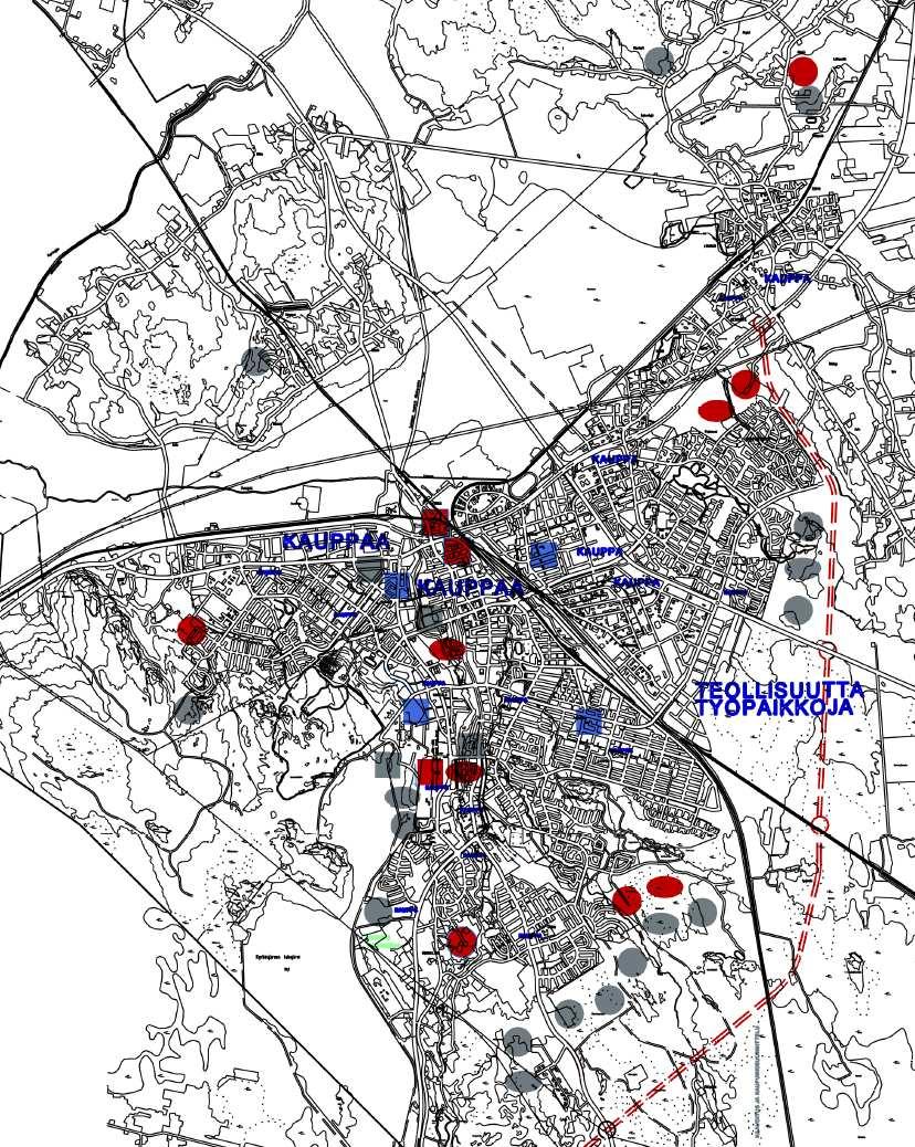 Seinäjoen kaupunki 15 Kuva 10. Asumisen laajenemissuunnat (Seinäjoen kaupunki). 3.2.