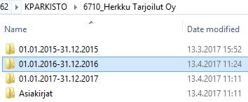 TIKON ARKISTO Ketjutus