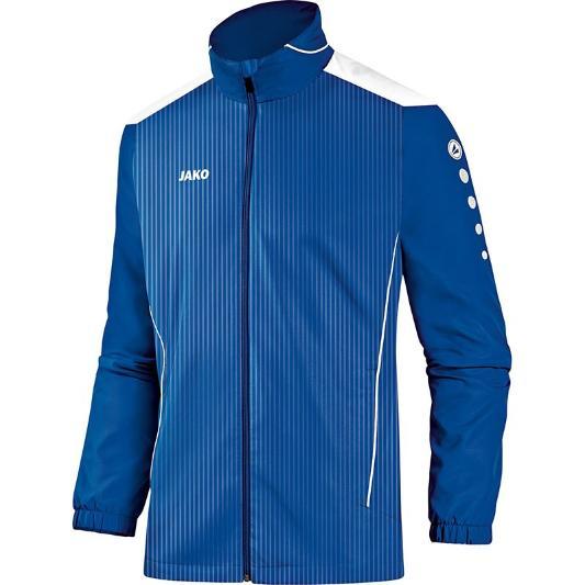 Koot: jr 116-164 cm, sr. S-4XL Hinta: 41,90 eur alv24% (sis. PPJ-logon) Tuulitakki: Jako Cup tuulitakki, 100% polyester, vetoketju taskut, verkkokangas vuori, kevyt ja miellyttävä päällä.