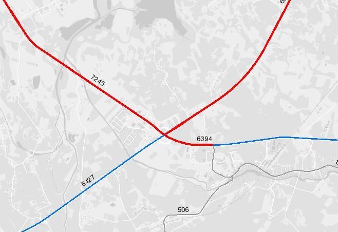 Alue on tärkeä solmukohta Pietarsaaren ja sen sataman liikenteelle, mutta myös Kolpin ja Edsevön teollisuusalueille. Risteysalueen keskiliikennemäärä on n. 12 600 autoa vuorokaudessa.