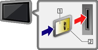 Kansio- ja tiedostonimet voivat poiketa käytettävän digikameran tai digitaalisen videokameran kansio- ja tiedostonimistä.