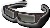 Valinnaisvarusteet 3D-lasit 3D-lasit TY-EP3D20E (1 pakkaus sisältää 2 lasit) Jos tarvitset lisäksi 3D-laseja, osta tämä lisävaruste.