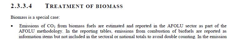 Bioenergian nollapäästöisyys IPCC:n 2006