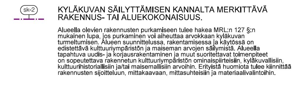 Kaavoitettavan alueen pohjois- ja länsipuolelle on osoitettu pientalovaltaista asuntoaluetta.