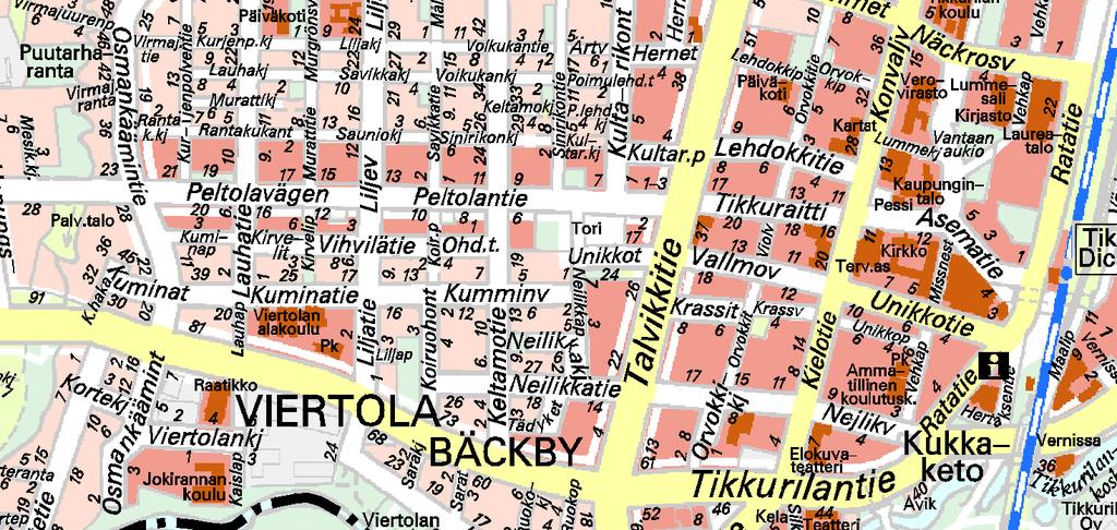 1904 2002 2001 VANTAAN KOULUYMPÄRISTÖJEN