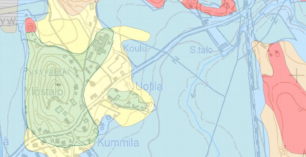 ORIMATTILAN KAUPUNKI UOTILANRINTEEN ASEMAKAAVA SELOSTUS 3 LÄHTÖKOHDAT 3.1 SELVITYS SUUNNITTELUALUEEN OLOISTA 3.1.1 Alueen yleiskuvaus Kaava-alue sijaitsee Lankilantien varressa lähellä Pennalan koulua.