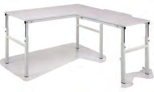 ESD 1800 x 900 150 TP918 L TP918 L ESD Kulmapöytä TP-K Kaikki TP-sarjan vakiopöydät voidaan toimittaa myös kulmapöytinä.
