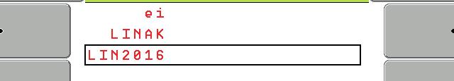 Diagnoosi 4 Säätömoottori LIN2016 Diagnoosi 5 Tässä valikossa voi tarkastaa koneen yksittäiset hyrauliikkatoiminnot.