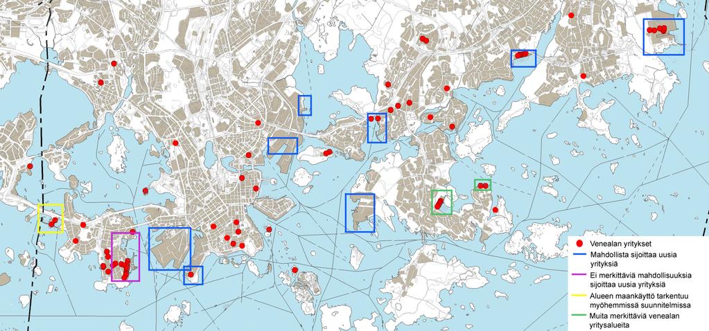 Suosituksia jatkosuunnitteluun Helsinki tulee jatkossakin olemaan tärkeä veneilyyn liittyvän yritystoiminnan sijaintipaikka.