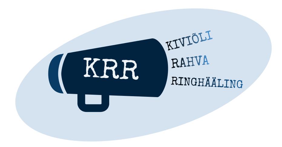KRR intervjuu Kiviõli Rahva Ringhääling (KRR) on sotsiaalmeedia projekt, mille eesmärgiks on parandada infovahetust Kiviõli kogukonnas, edastades sotsiaalmeedia kanalite kaudu uudiseid Kiviõli