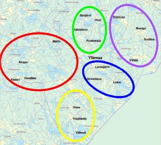 Rantanen Oy 113 Joutseno-Lappeenranta kohde 10 Toimi Vento Ky 120 Ravattila-Konnunsuo-Kivisaari kohde 4 Joutsenon Auto- ja KP 121 Penttilä-Leppälä-Ravattila kohde 5 Joutsenon Auto- ja KP 122