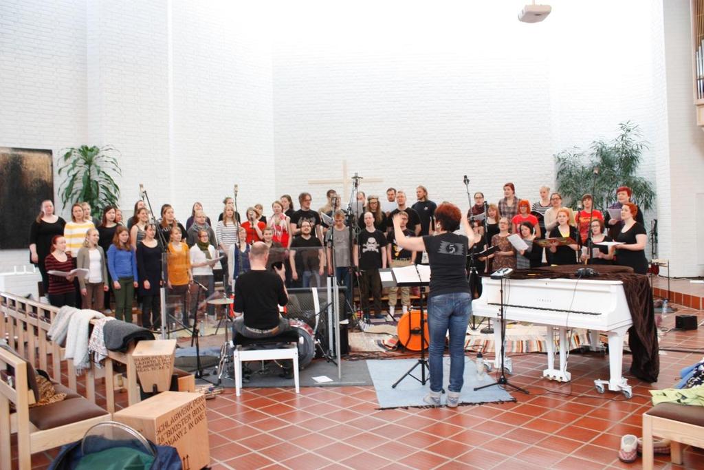 37 6.4 Äänitystilanteita kirkosta