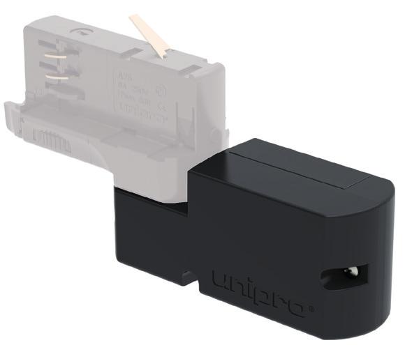 1459004 L70W Valaisinadapterin lukitsija, valkoinen 1459006 L70G