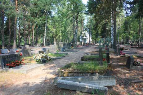 renkaat) on tärkeä osa hautausmaan rakennettua historiaa siinä