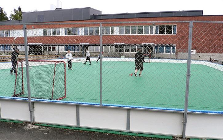 Pallopelialueiden kehittäminen pintamateriaalit ja kentän koko