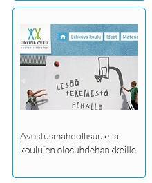 Valtionavustusten hakeminen koulujen liikuntaolosuhteiden kehittämiseen (Ulla Silventoinen, Pohjois-Suomen Avi) 1.