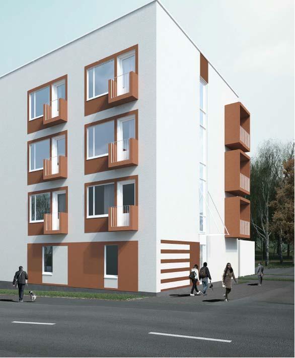 HANKEKUVAUS Hanke on osa HELSINKI KERROSTALO-projektia, jossa kehitetään kohtuuhintaista asumista ja myös täydennysrakentamiseen soveltuvaa talotyyppiä.