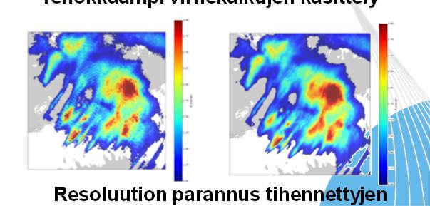 optimaalisen näytteenoton avulla Resoluution parannus tihennettyjen mittausten avulla 5