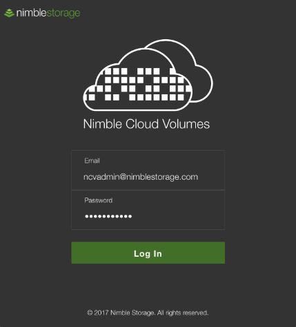 Nimble Cloud Volume